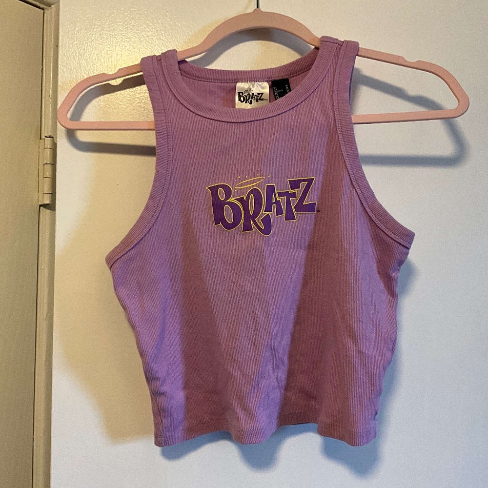 Bratz purple tank top